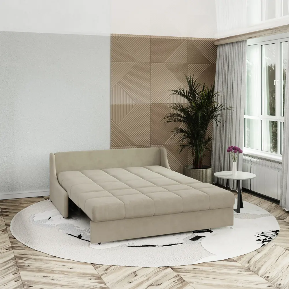 Фото 12 Диван Вектор Истван 126481-126625 151x88x105 см велюр цвет бежевый Фото 12 Диван Вектор Истван 126481-126625 151x88x105 см велюр цвет бежевый