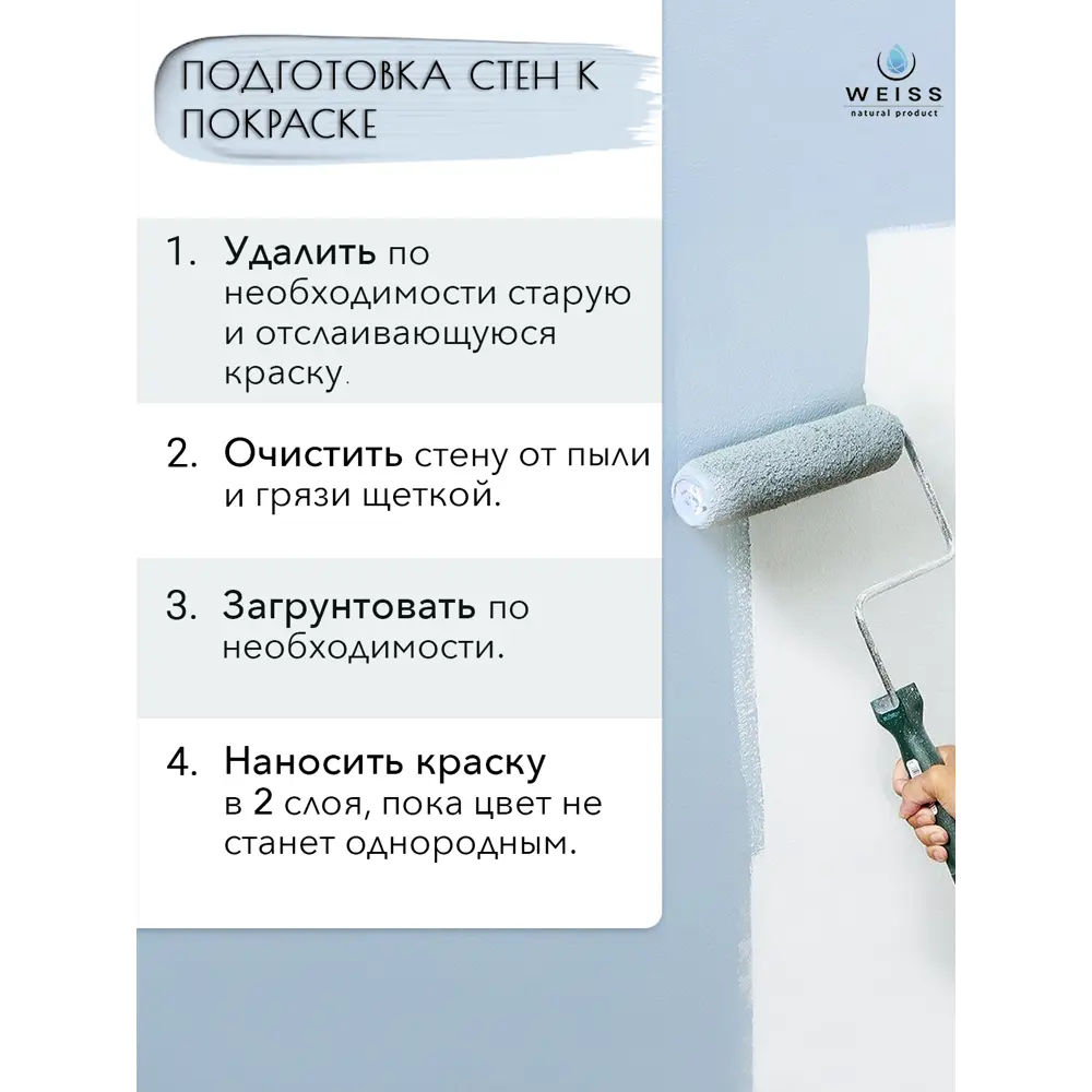 Фото 11 Краска для влажных помещений моющаяся Acrilux матовая цвет белый. 2.75л Фото 11 Краска для влажных помещений моющаяся Acrilux матовая цвет белый. 2.75л