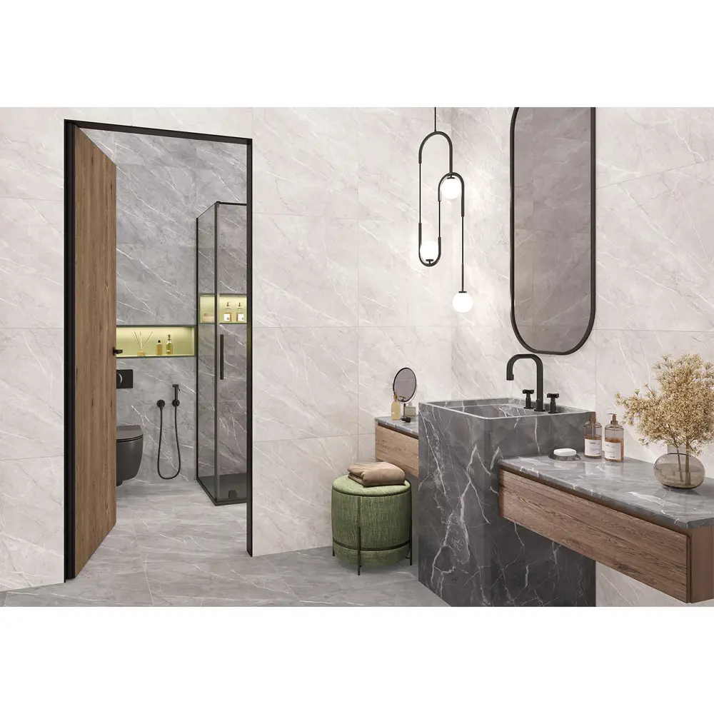 Фото Керамогранит Alma ceramica Pulpis GFU04PLP70R 60x60см 1.44 м² цвет серый, серебристый Фото Керамогранит Alma ceramica Pulpis GFU04PLP70R 60x60см 1.44 м² цвет серый, серебристый