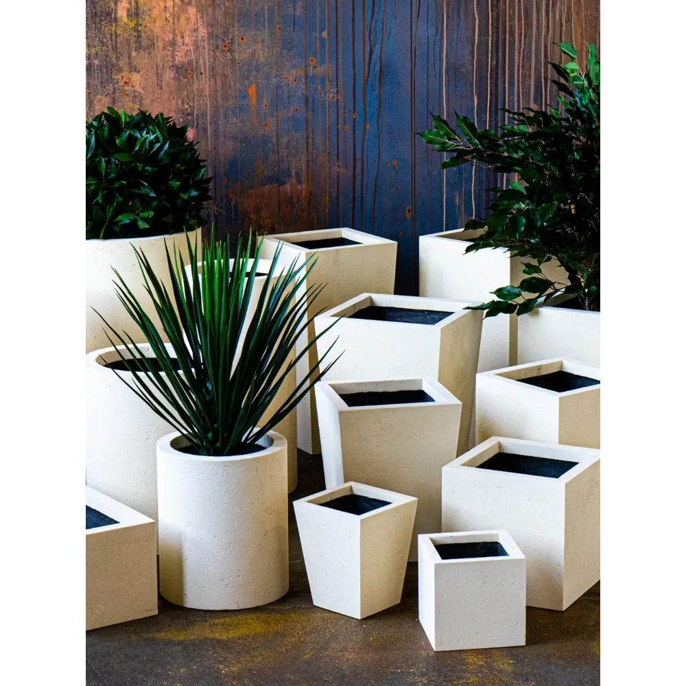 Фото 7 Кашпо Rectangle hl17-50l Evabrick 17x17 см 7 л полимербетон бежевый Фото 7 Кашпо Rectangle hl17-50l Evabrick 17x17 см 7 л полимербетон бежевый