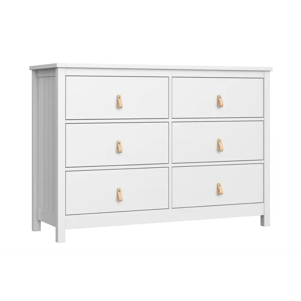 Фото 5 Комод Ellipse furniture Wood 6 ящиков 130x46x91 см МДФ цвет белый Фото 5 Комод Ellipse furniture Wood 6 ящиков 130x46x91 см МДФ цвет белый