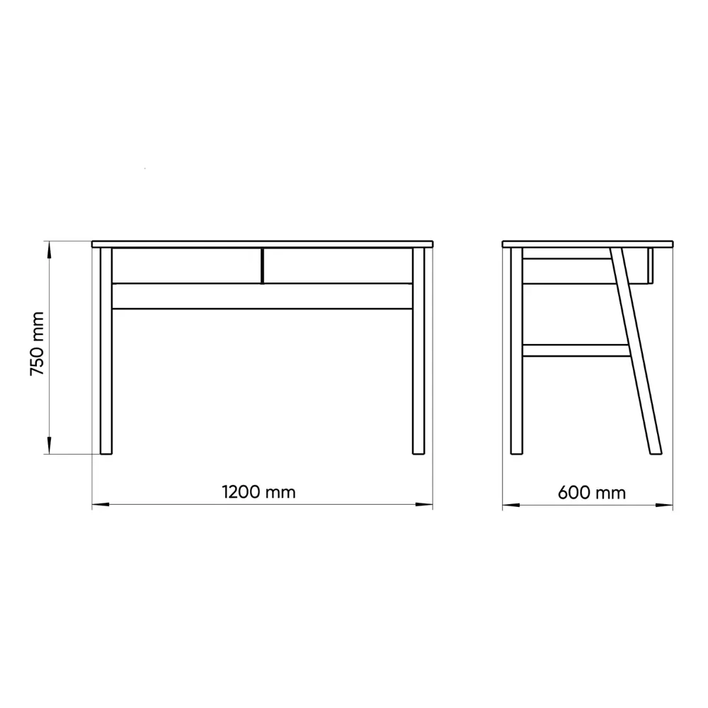 Фото 7 Компьютерный стол Ellipse furniture Classic 120x75x60 см МДФ цвет белый Фото 7 Компьютерный стол Ellipse furniture Classic 120x75x60 см МДФ цвет белый