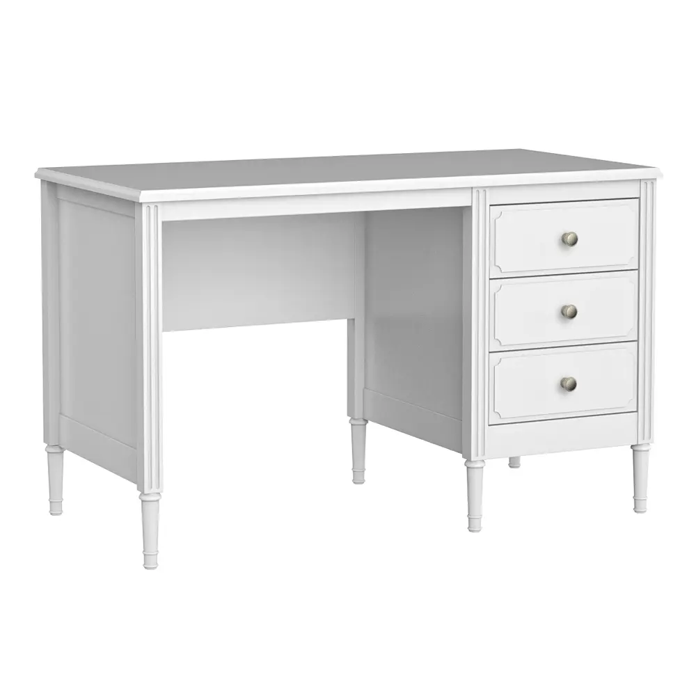 Фото 7 Компьютерный стол Ellipse furniture Elit 120x75x60 см МДФ цвет белый Фото 7 Компьютерный стол Ellipse furniture Elit 120x75x60 см МДФ цвет белый