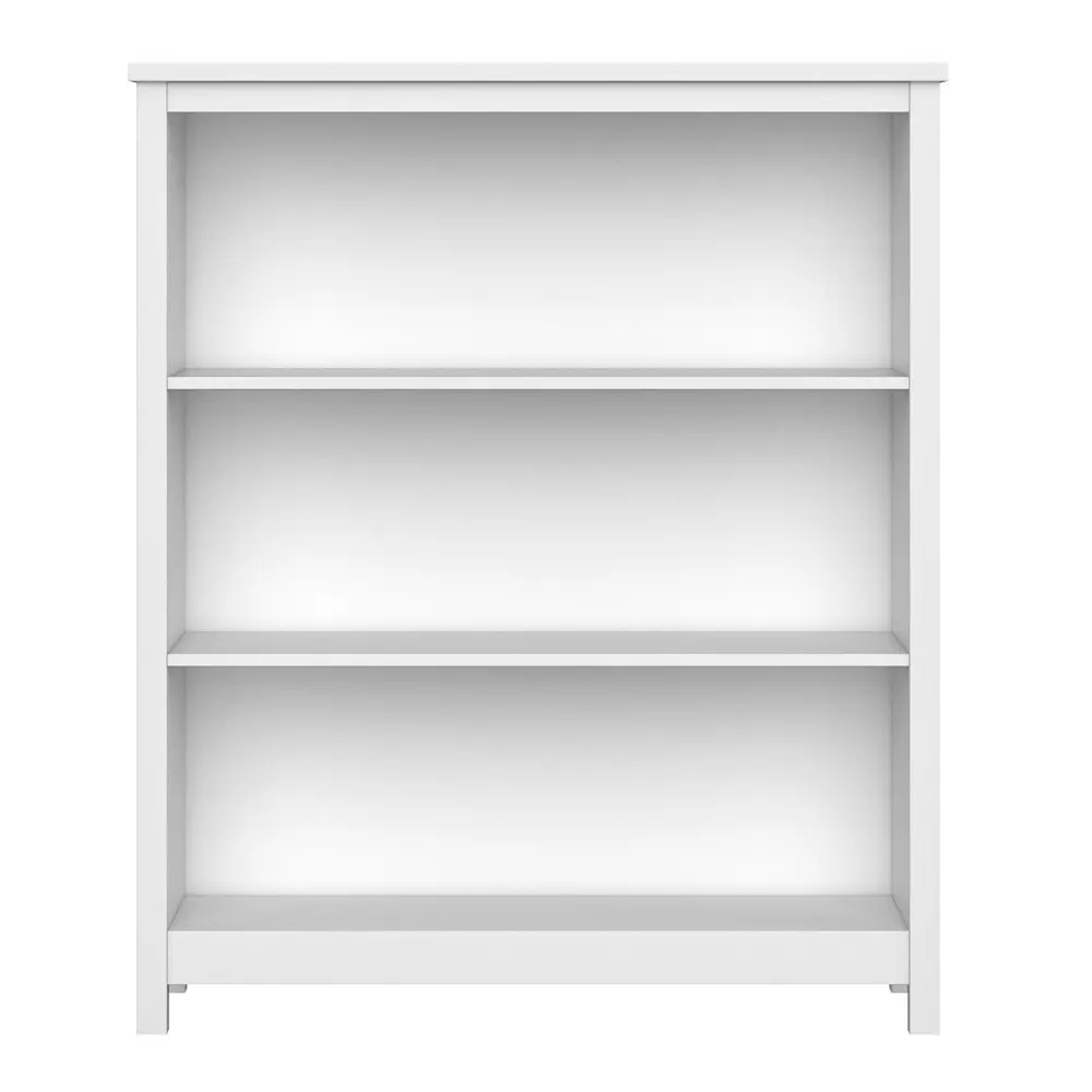 Фото 3 Стеллаж с полками Ellipse furniture Wood M 107x126.7x36 см МДФ цвет белый Фото 3 Стеллаж с полками Ellipse furniture Wood M 107x126.7x36 см МДФ цвет белый