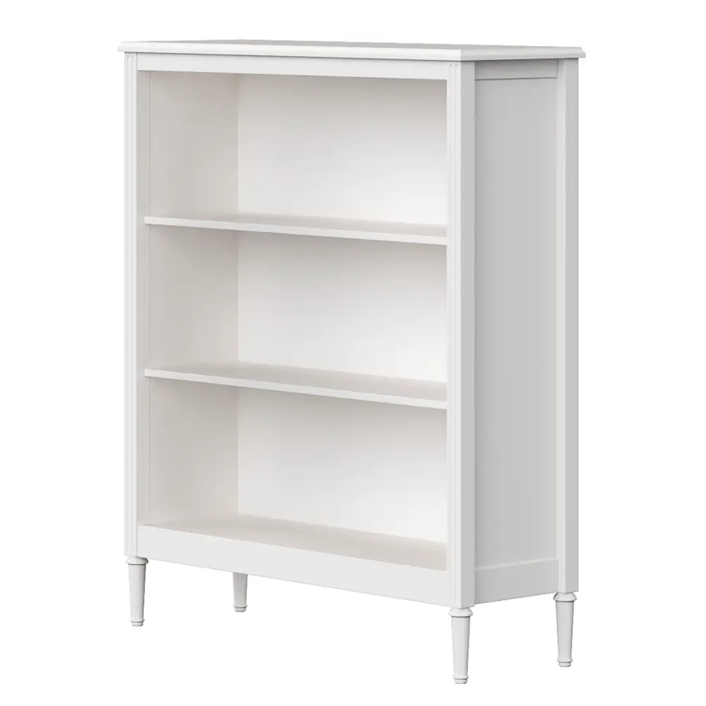 Фото 2 Стеллаж с полками Ellipse furniture Elit M 107x128x36 см МДФ цвет белый Фото 2 Стеллаж с полками Ellipse furniture Elit M 107x128x36 см МДФ цвет белый