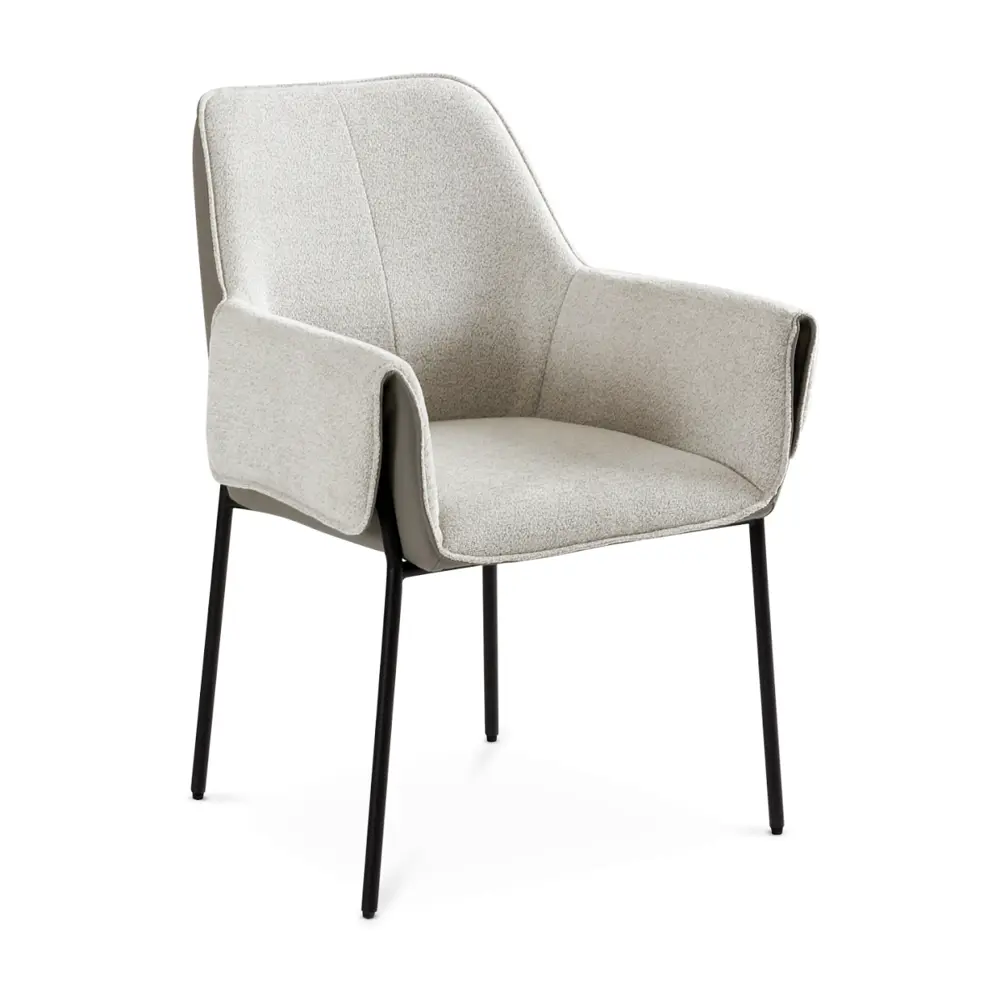 Фото 2 Обеденный стул Огого обстановочка! Minotti 41x88x64 см текстиль цвет бежевый Фото 2 Обеденный стул Огого обстановочка! Minotti 41x88x64 см текстиль цвет бежевый