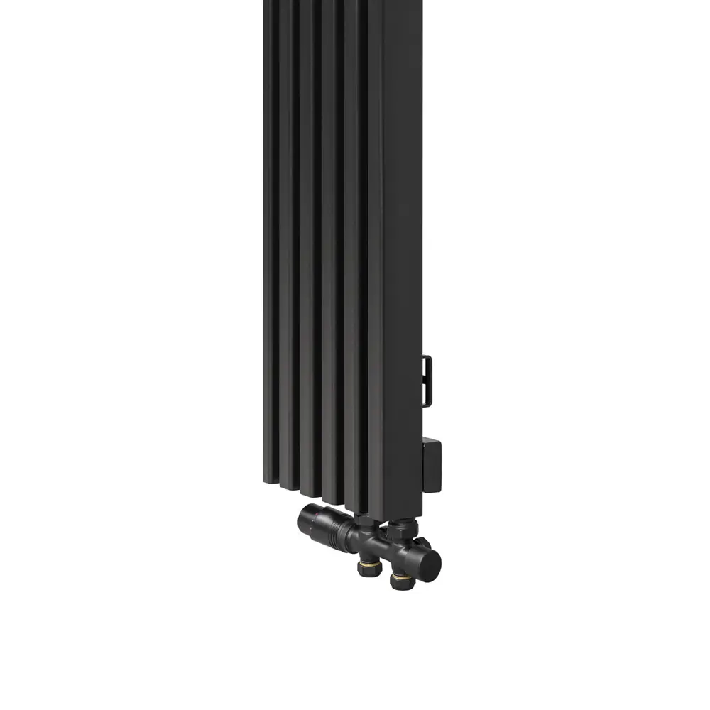 Фото 3 Радиатор трубчатый Arbiola Compact 50/85 6 секций нижнее правое подключение сталь черный с кронштейном Фото 3 Радиатор трубчатый Arbiola Compact 50/85 6 секций нижнее правое подключение сталь черный с кронштейном