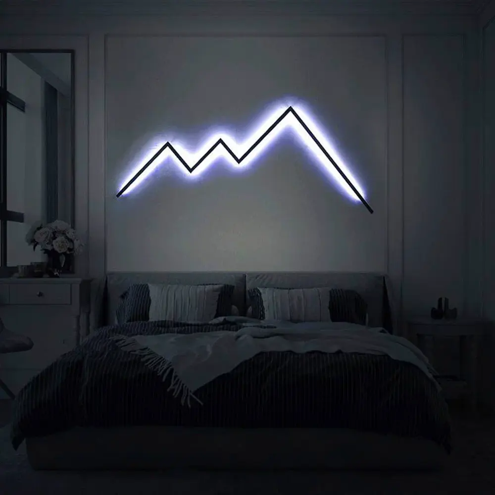 Фото 3 Настенный светильник светодиодный Newlamp Luminosa с пультом управления регулируемый белый свет цвет серебро Фото 3 Настенный светильник светодиодный Newlamp Luminosa с пультом управления регулируемый белый свет цвет серебро