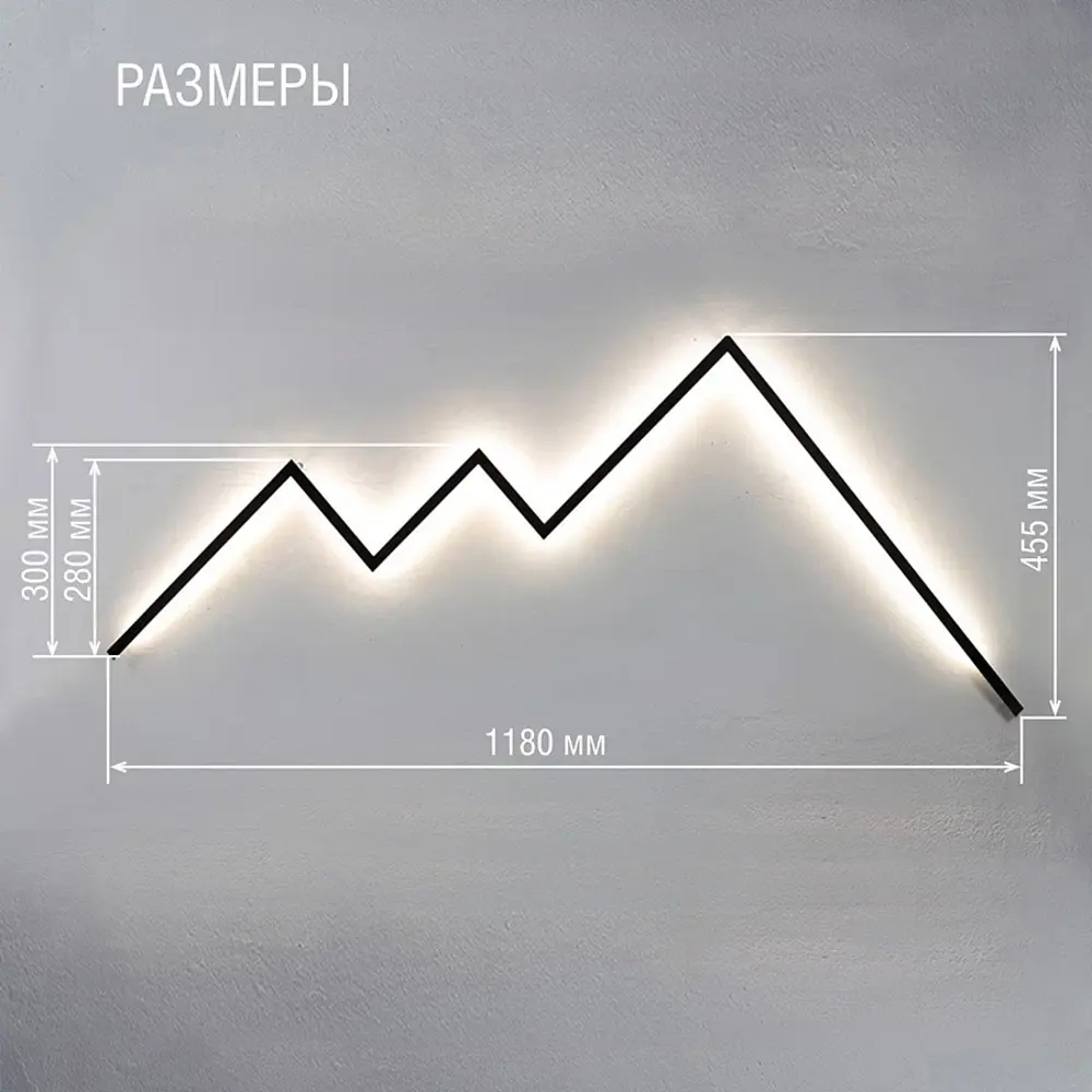 Фото 5 Настенный светильник светодиодный Newlamp Luminosa с пультом управления регулируемый белый свет цвет серебро Фото 5 Настенный светильник светодиодный Newlamp Luminosa с пультом управления регулируемый белый свет цвет серебро