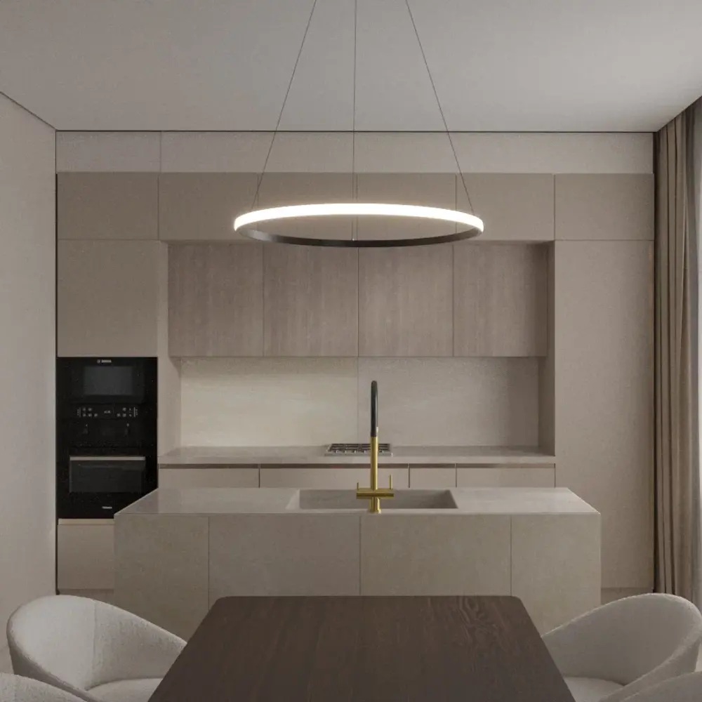 Фото 3 Люстра подвесная светодиодная Newlamp Morsetti 206101 9 м² нейтральный белый свет цвет черный Фото 3 Люстра подвесная светодиодная Newlamp Morsetti 206101 9 м² нейтральный белый свет цвет черный