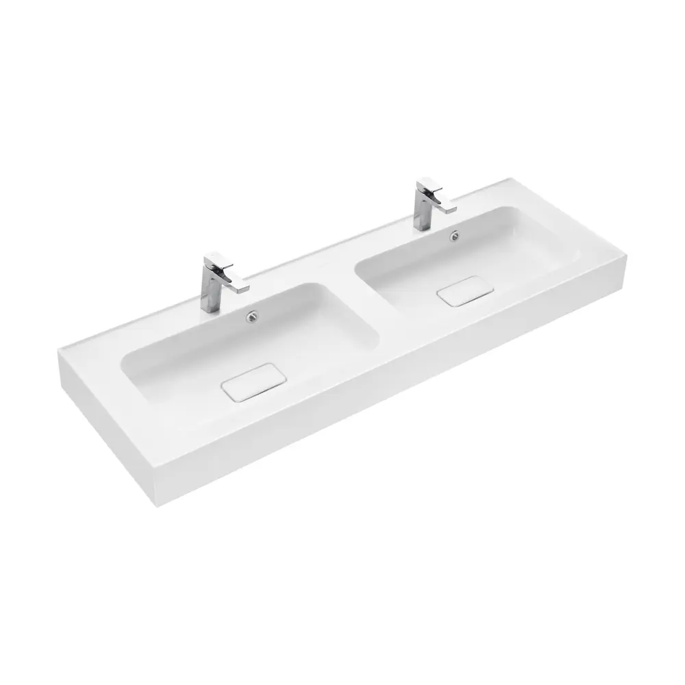 Фото Раковина Aquaton ричмонд 1A70573KRD010 150см цвет белый Фото Раковина Aquaton ричмонд 1A70573KRD010 150см цвет белый