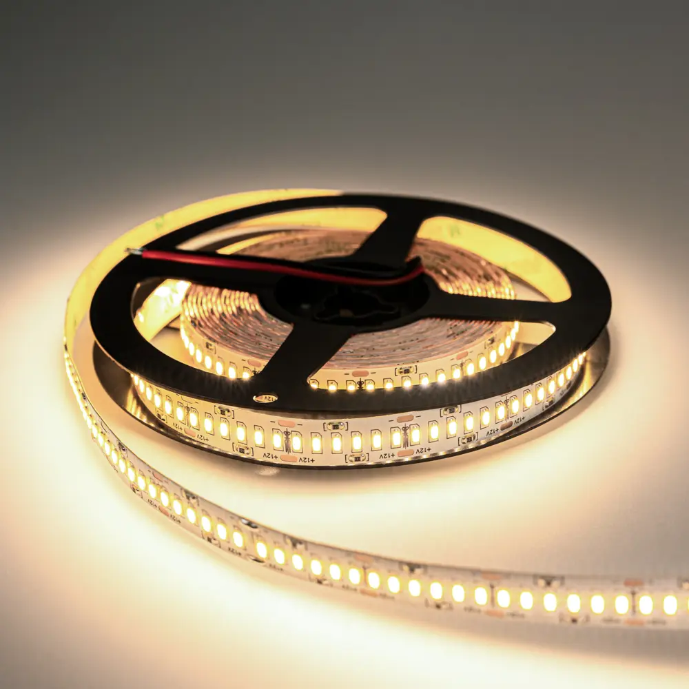 Фото 3 LUX Светодиодная лента 3014 240 LED (24W/M) 12V нейтральная 4500К IP20, 5м Фото 3 LUX Светодиодная лента 3014 240 LED (24W/M) 12V нейтральная 4500К IP20, 5м