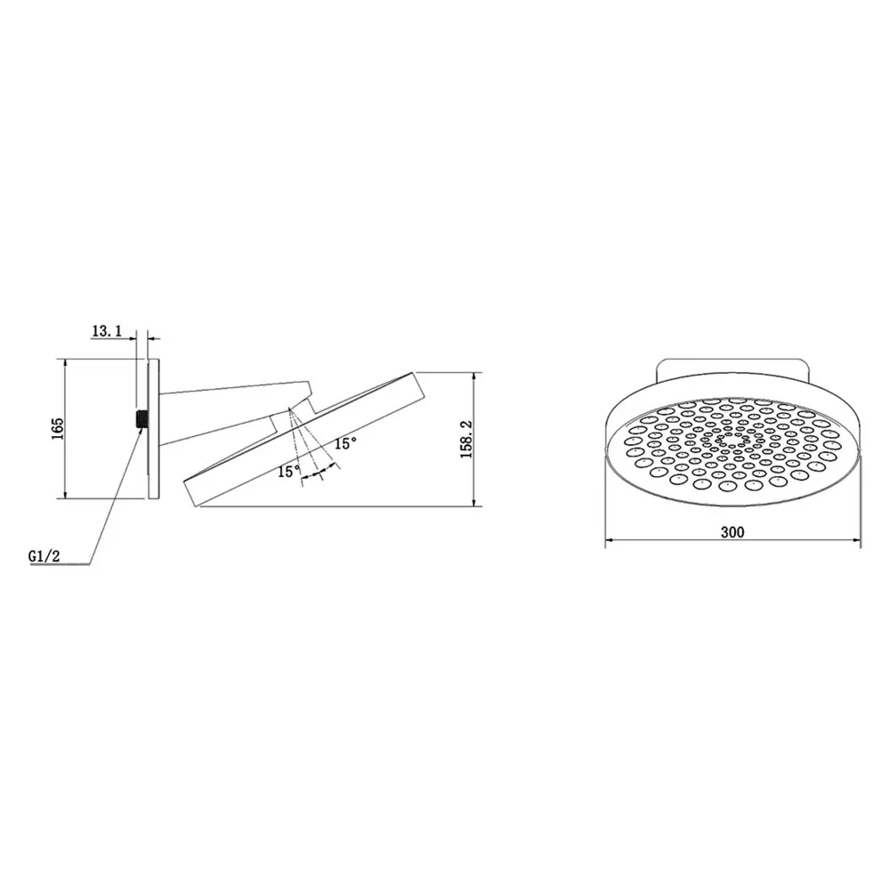 Фото 9 Комплект Vincea Inspire VSHD-3I3CMB,VSHN-3I2HMB: верхний душ с держателем, ручной душ с шлангом цвет черный матовый Фото 9 Комплект Vincea Inspire VSHD-3I3CMB,VSHN-3I2HMB: верхний душ с держателем, ручной душ с шлангом цвет черный матовый