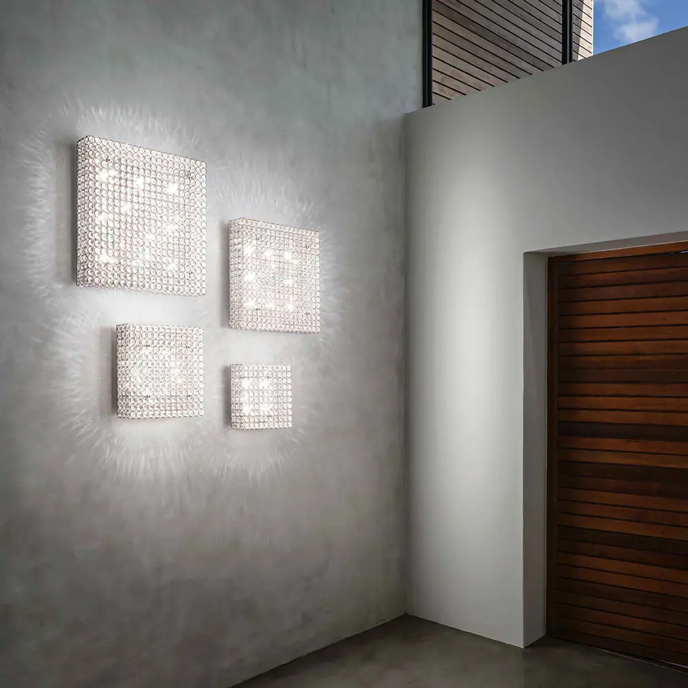 Фото 4 Светильник настенно-потолочный Ideal lux Admiral 080352 8 лампы 10 м² цвет хром прозрачный Фото 4 Светильник настенно-потолочный Ideal lux Admiral 080352 8 лампы 10 м² цвет хром прозрачный