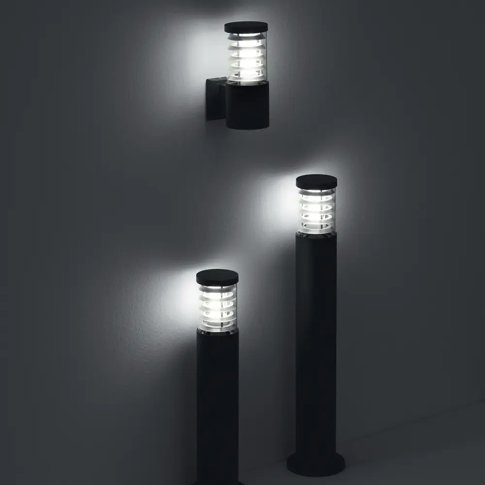 Фото 2 Фонарный столб уличный Ideal lux 026992 42 Вт 80.5 см IP65 цвет черный Фото 2 Фонарный столб уличный Ideal lux 026992 42 Вт 80.5 см IP65 цвет черный