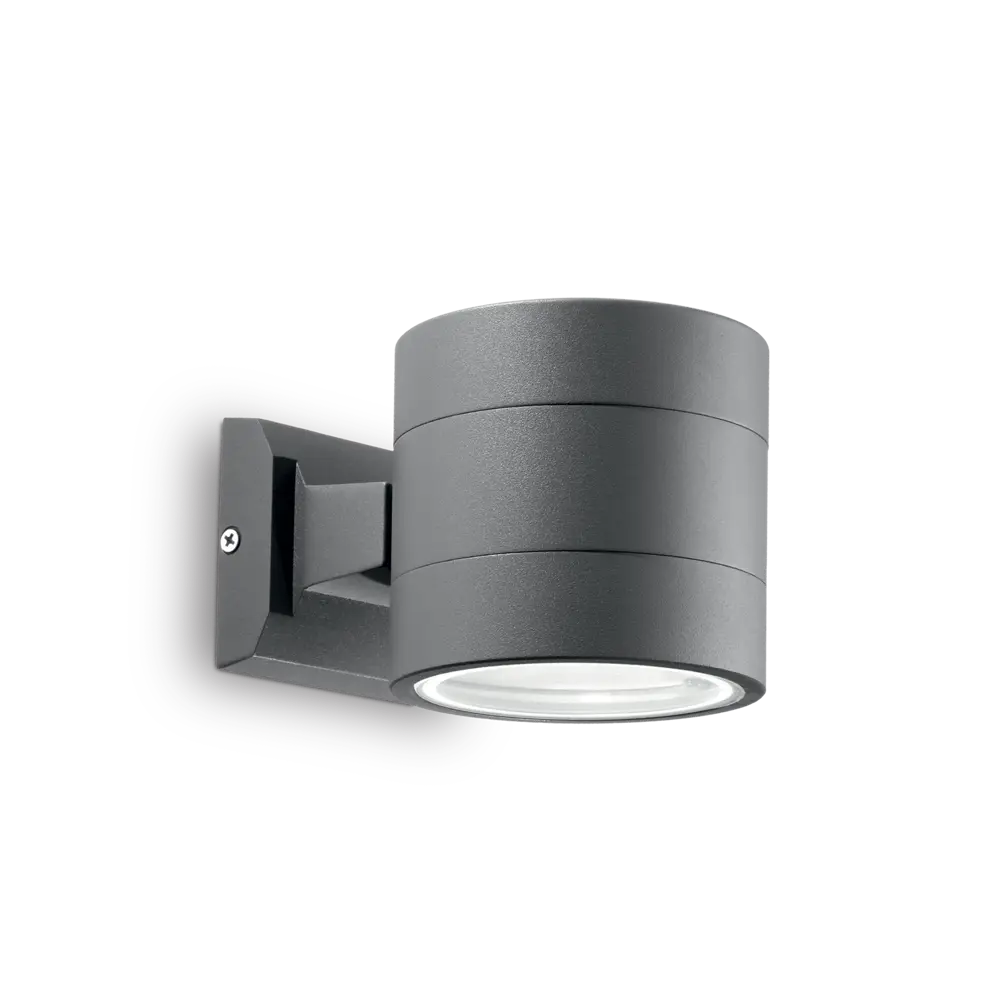 Фото Светильник уличный настенный Ideal lux 061467 40 Вт IP54 цвет серый/серебристый Фото Светильник уличный настенный Ideal lux 061467 40 Вт IP54 цвет серый/серебристый