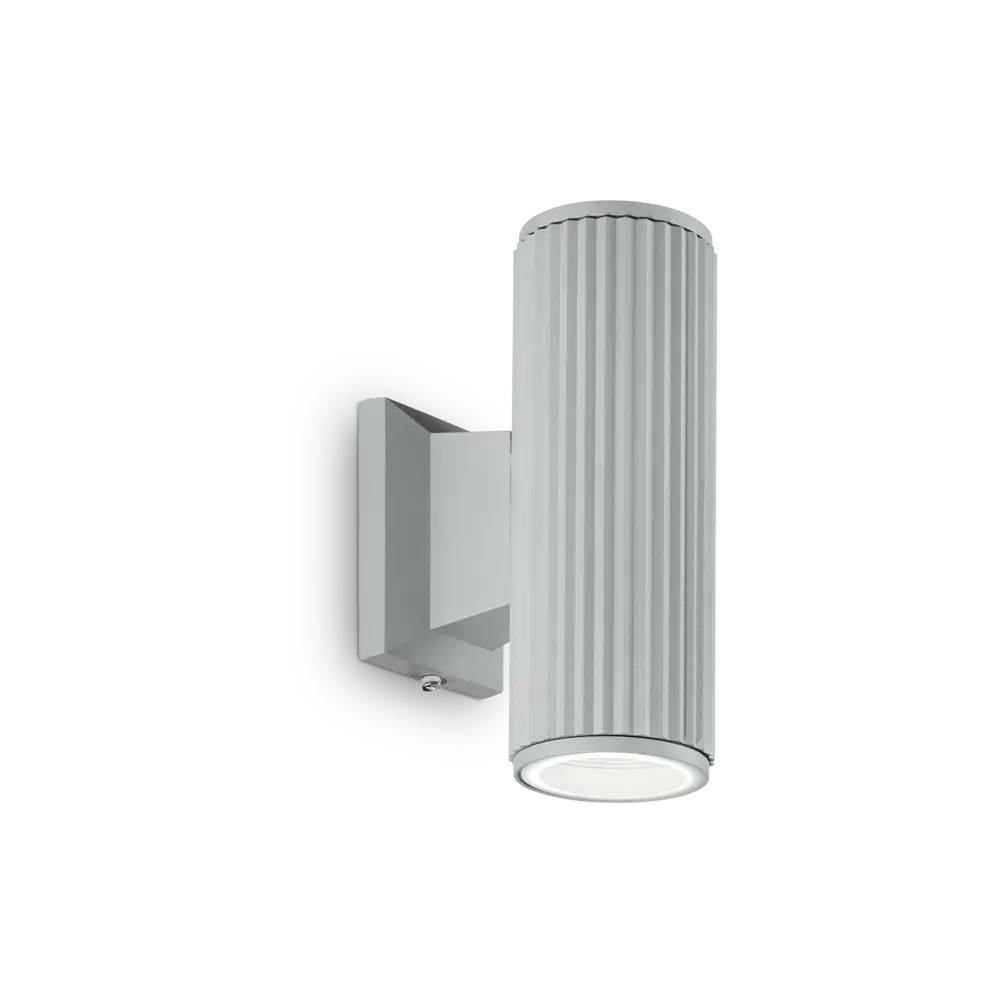 Фото Светильник уличный настенный Ideal lux 129440 28 Вт IP44 цвет серый/серебристый Фото Светильник уличный настенный Ideal lux 129440 28 Вт IP44 цвет серый/серебристый