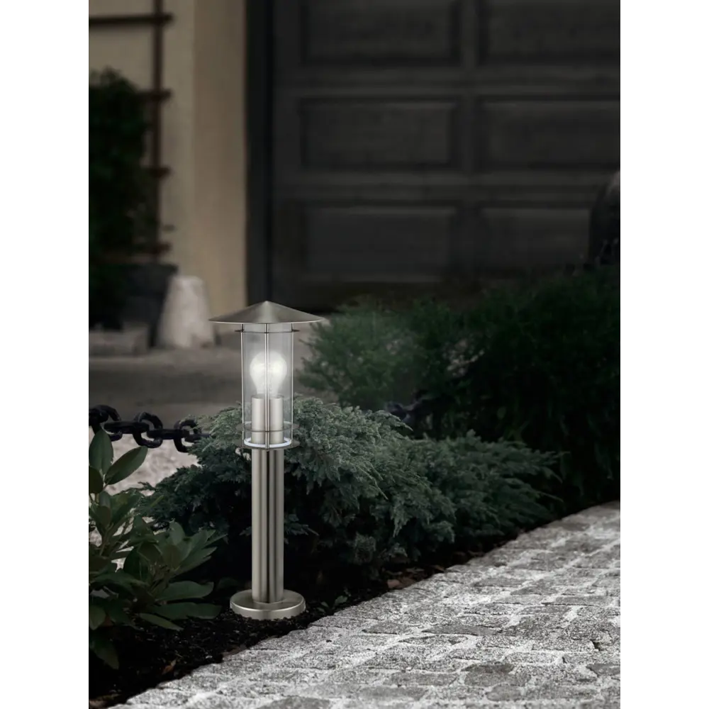 Фото 2 Фонарный столб уличный Eglo Lisio Eg_30187 60 Вт 50 см IP44 цвет серый