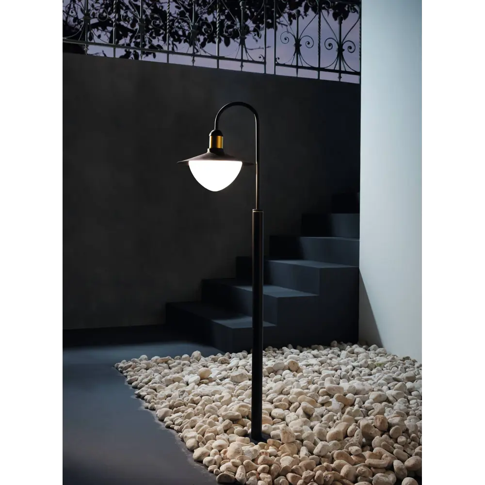 Фото 2 Фонарный столб уличный Eglo Sirmione Eg_97287 60 Вт 120 см IP44 цвет черный