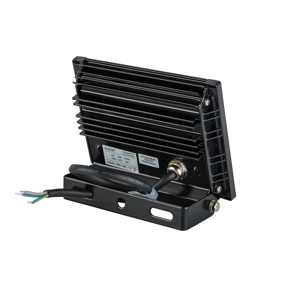 Фото 2 Прожектор светодиодный уличный Pccooler Cp-pl03-0030-4000к 30 Вт 4000 К IP66 теплый белый (желтый) свет Фото 2 Прожектор светодиодный уличный Pccooler Cp-pl03-0030-4000к 30 Вт 4000 К IP66 теплый белый (желтый) свет