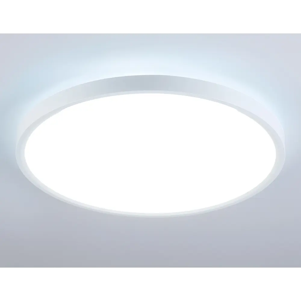 Фото 5 Светильник настенно-потолочный светодиодный Ambrella light Fz3005 8 м² нейтральный белый свет цвет белый Фото 5 Светильник настенно-потолочный светодиодный Ambrella light Fz3005 8 м² нейтральный белый свет цвет белый