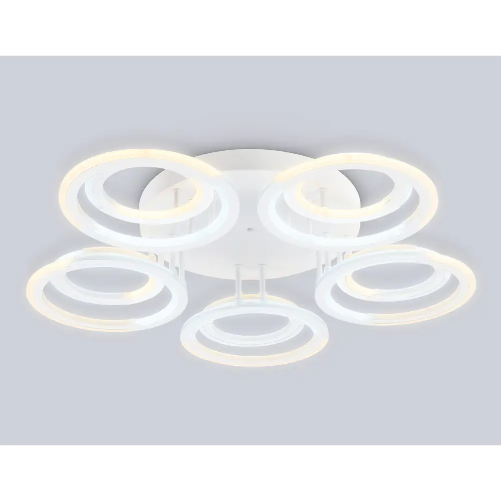 Фото 2 Люстра потолочная светодиодная Ambrella light Acrylica FA8944 с пультом управления 30 м² регулируемый белый свет цвет белый