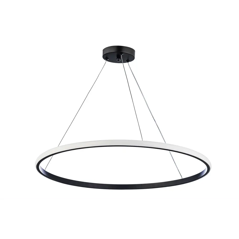 Фото Люстра подвесная светодиодная Ayalight Kjdd-488-b-6000k 10 м² холодный белый (голубой) свет цвет черный Фото Люстра подвесная светодиодная Ayalight Kjdd-488-b-6000k 10 м² холодный белый (голубой) свет цвет черный
