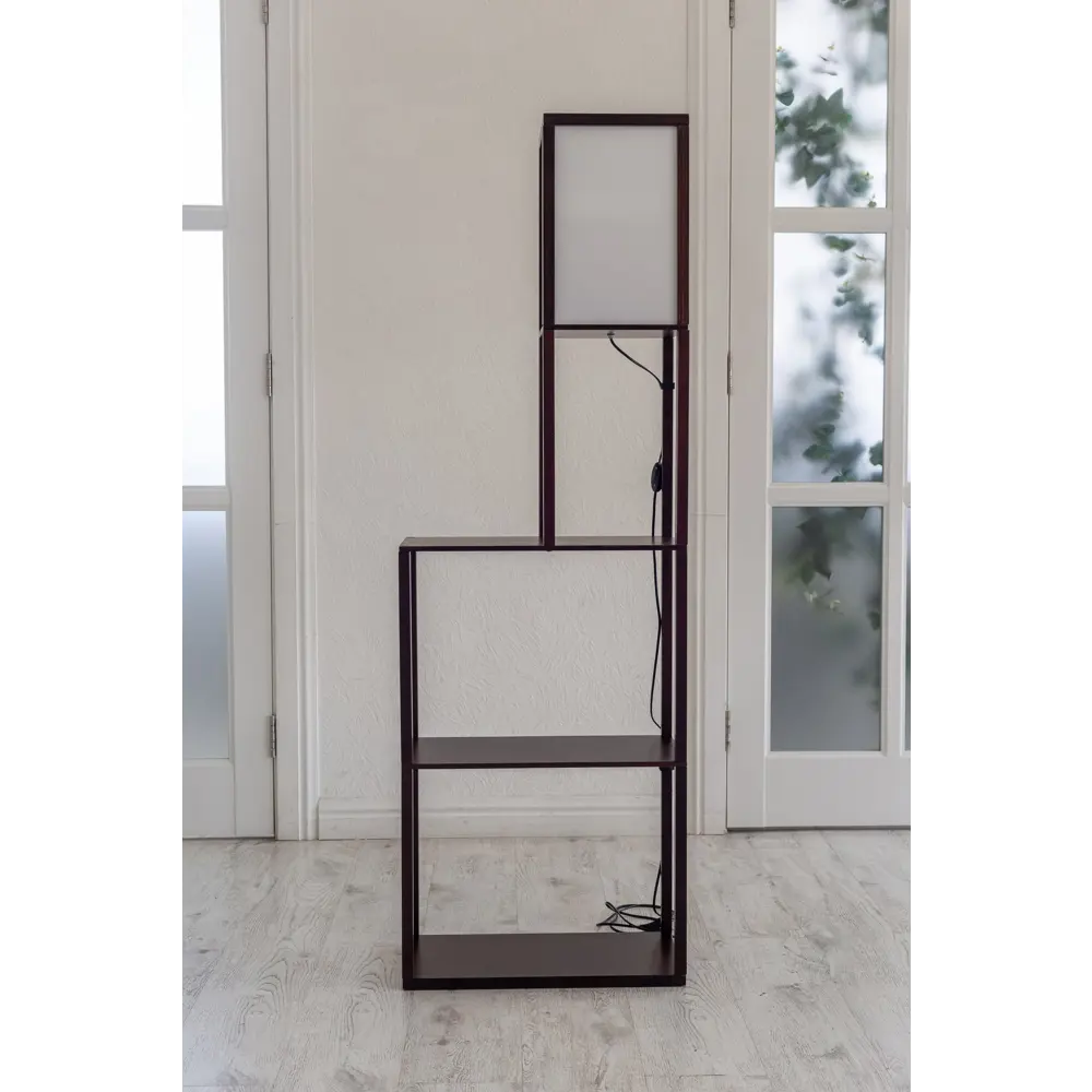 Фото 2 Торшер Playwoods lampshelf/wng3 цвет коричневый Фото 2 Торшер Playwoods lampshelf/wng3 цвет коричневый