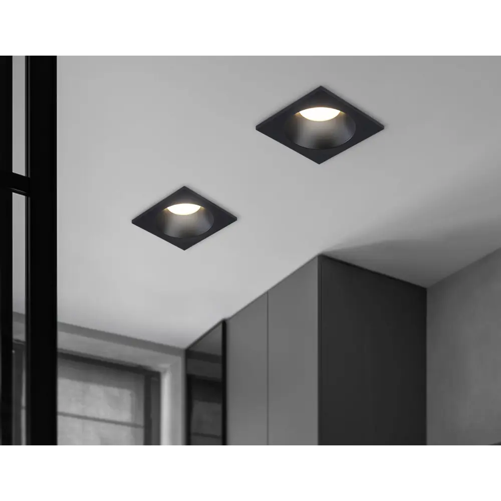 Фото 11 Светильник точечный встраиваемый Ambrella Light Standard tech Tn1190 под отверстие 75 мм GU5.3 цвет черный Фото 11 Светильник точечный встраиваемый Ambrella Light Standard tech Tn1190 под отверстие 75 мм GU5.3 цвет черный