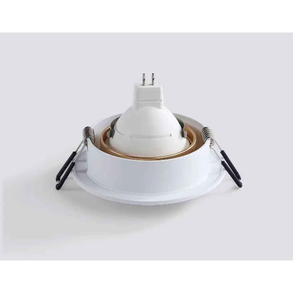 Фото 10 Светильник точечный встраиваемый Ambrella Light Standard tech Tn102723 под отверстие 80 мм GU5.3 цвет белый Фото 10 Светильник точечный встраиваемый Ambrella Light Standard tech Tn102723 под отверстие 80 мм GU5.3 цвет белый