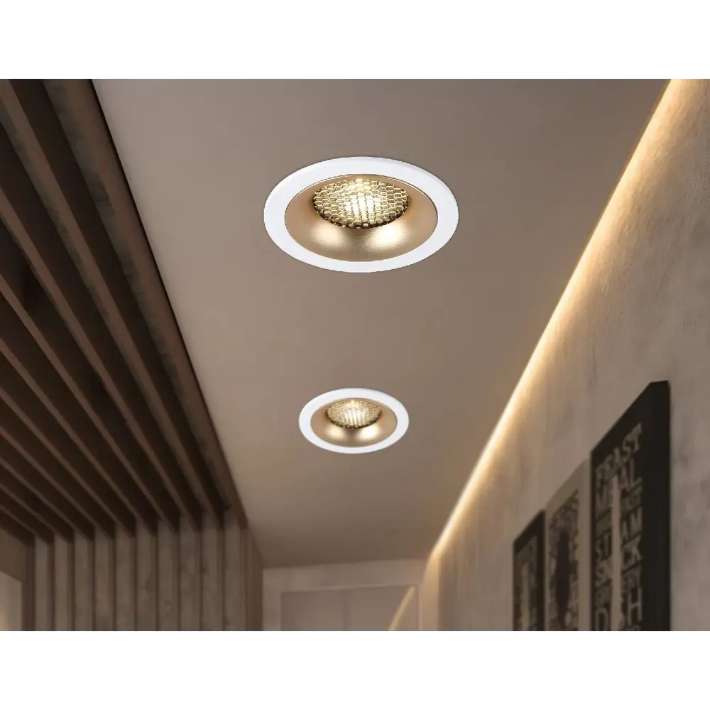 Фото 14 Светильник точечный встраиваемый Ambrella Light Standard tech Tn102723 под отверстие 80 мм GU5.3 цвет белый Фото 14 Светильник точечный встраиваемый Ambrella Light Standard tech Tn102723 под отверстие 80 мм GU5.3 цвет белый