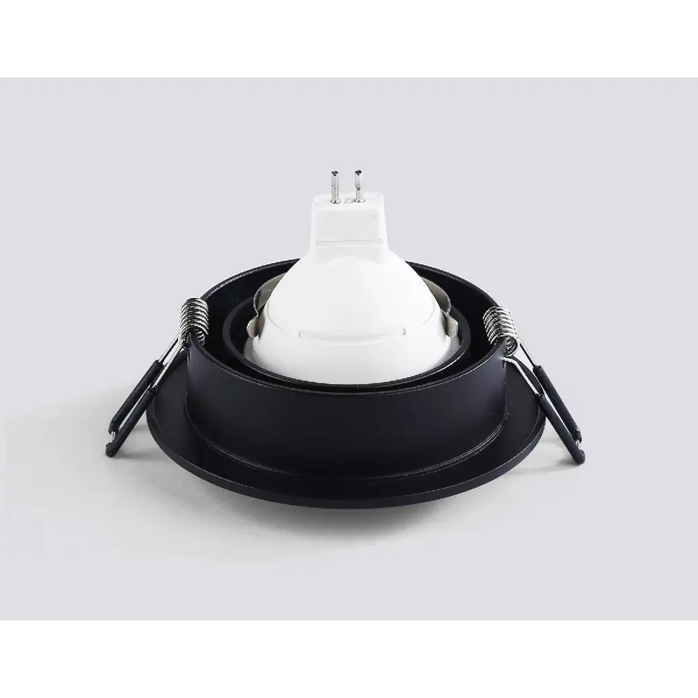 Фото 10 Светильник точечный встраиваемый Ambrella Light Standard tech Tn102724 под отверстие 80 мм GU5.3 цвет черный Фото 10 Светильник точечный встраиваемый Ambrella Light Standard tech Tn102724 под отверстие 80 мм GU5.3 цвет черный