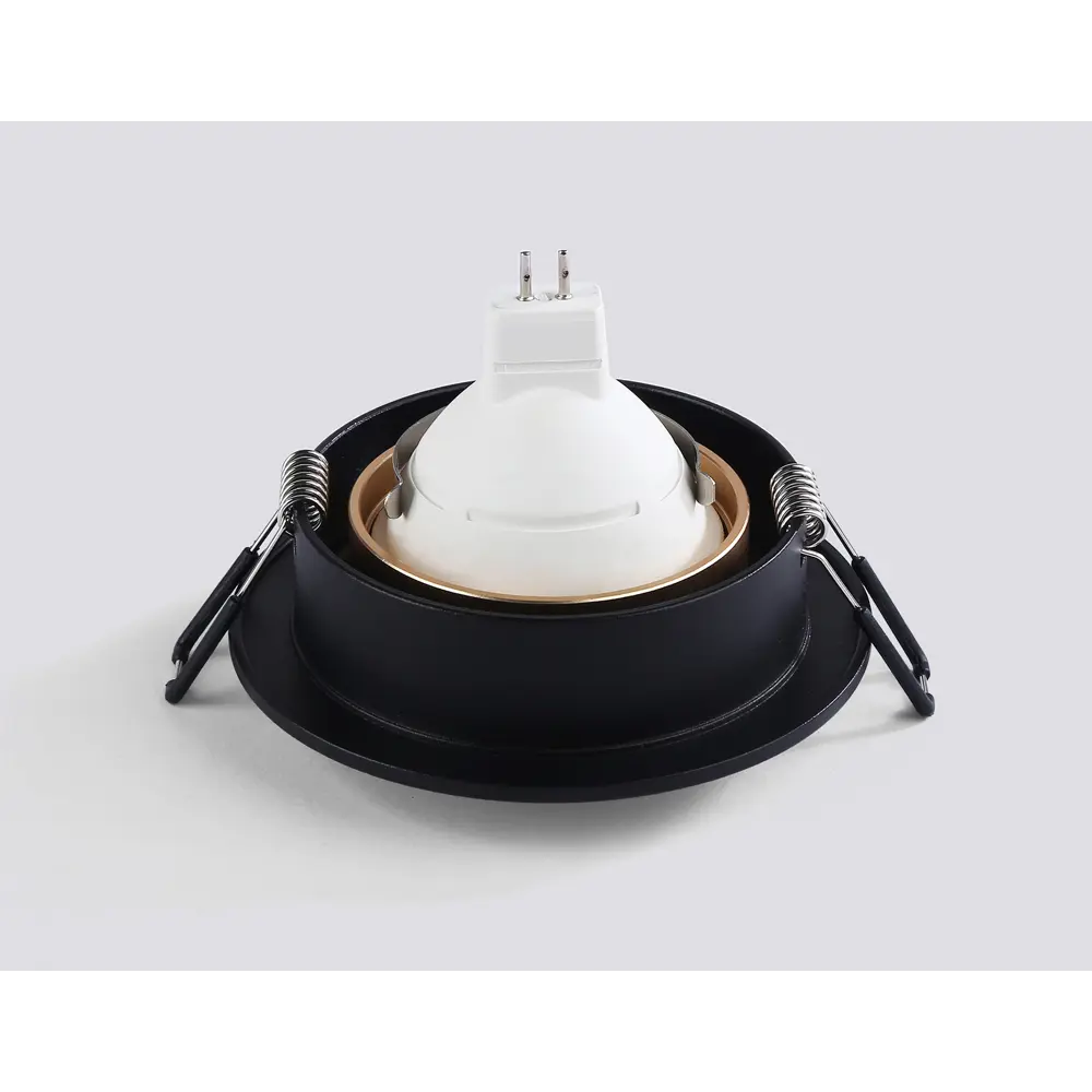 Фото 11 Светильник точечный встраиваемый Ambrella Light Standard tech Tn102725 под отверстие 80 мм GU5.3 цвет черный Фото 11 Светильник точечный встраиваемый Ambrella Light Standard tech Tn102725 под отверстие 80 мм GU5.3 цвет черный
