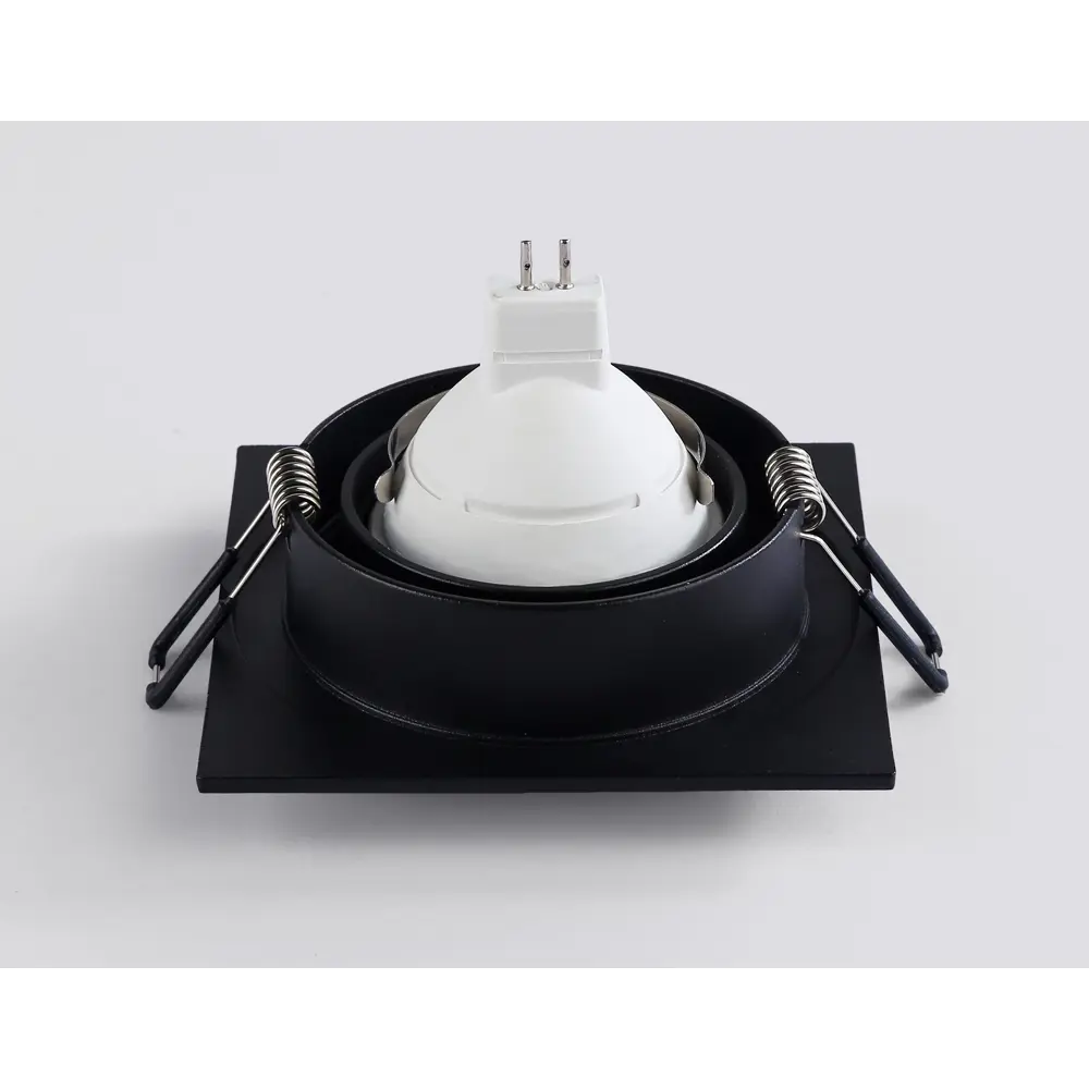 Фото 11 Светильник точечный встраиваемый Ambrella Light Standard tech Tn102729 под отверстие 80 мм GU5.3 цвет черный Фото 11 Светильник точечный встраиваемый Ambrella Light Standard tech Tn102729 под отверстие 80 мм GU5.3 цвет черный