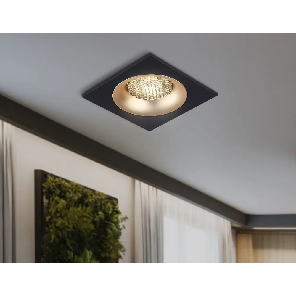 Фото 14 Светильник точечный встраиваемый Ambrella Light Standard tech Tn102730 под отверстие 80 мм GU5.3 цвет черный Фото 14 Светильник точечный встраиваемый Ambrella Light Standard tech Tn102730 под отверстие 80 мм GU5.3 цвет черный