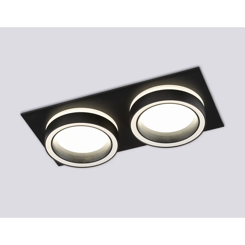 Фото 2 Светильник карданный Ambrella light Techno spot Tn52424 GX53 цвет черный белый матовый