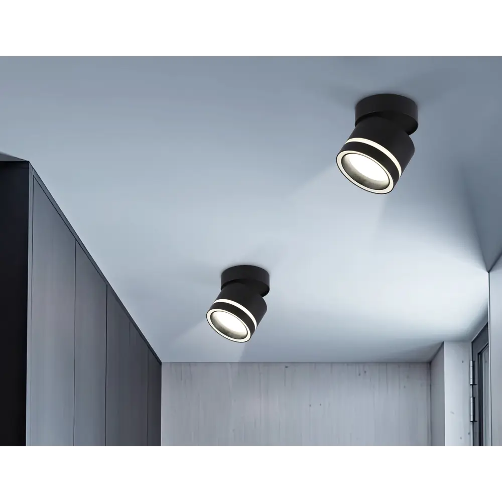 Фото 6 Светильник точечный накладной Ambrella light Techno spot TA1445 GX53 цвет черный