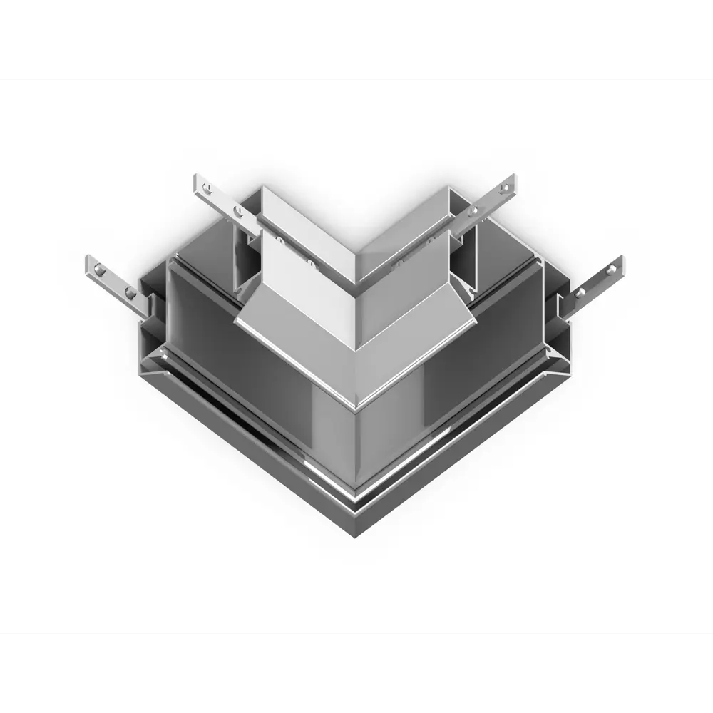 Фото Коннектор угловой для корпуса в натяжной потолок Magnetic 220V Ambrella Light GL1043 Фото Коннектор угловой для корпуса в натяжной потолок Magnetic 220V Ambrella Light GL1043