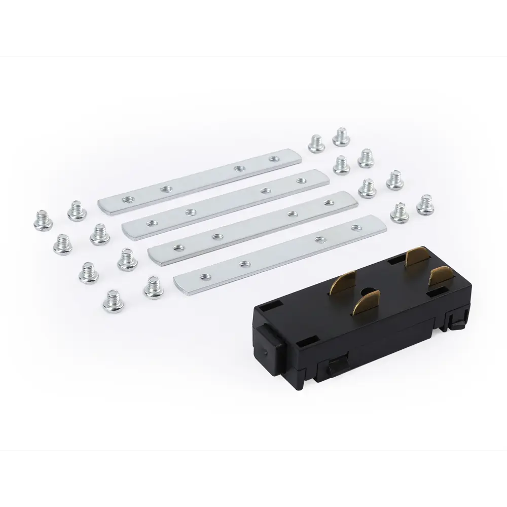 Фото 2 Коннектор питания прямой с соединителем для шинопровода в натяжной потолок Magnetic 220V Ambrella Light GL1108 Фото 2 Коннектор питания прямой с соединителем для шинопровода в натяжной потолок Magnetic 220V Ambrella Light GL1108