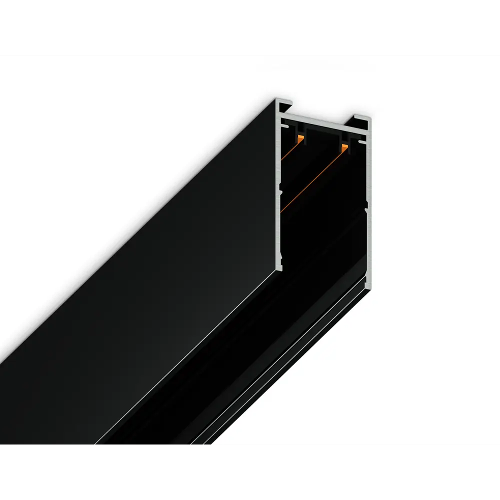 Фото Трековый шинопровод накладной однофазный Ambrella light Gl1006 300 см цвет черный