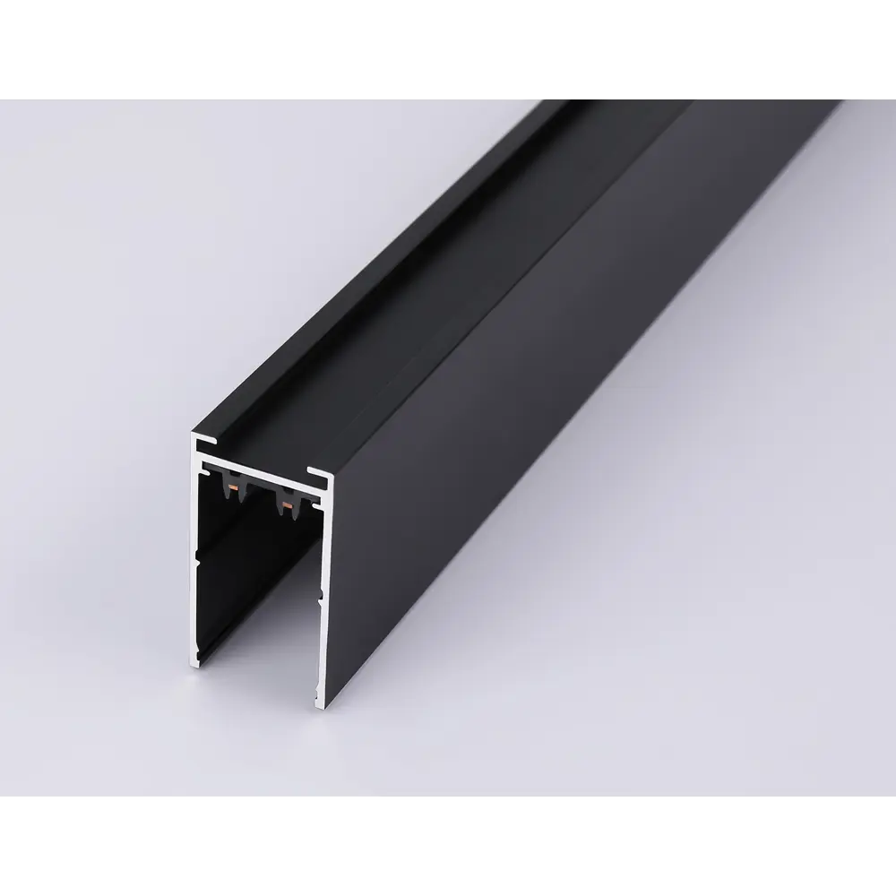 Фото 6 Трековый шинопровод накладной однофазный Ambrella light Gl1006 300 см цвет черный