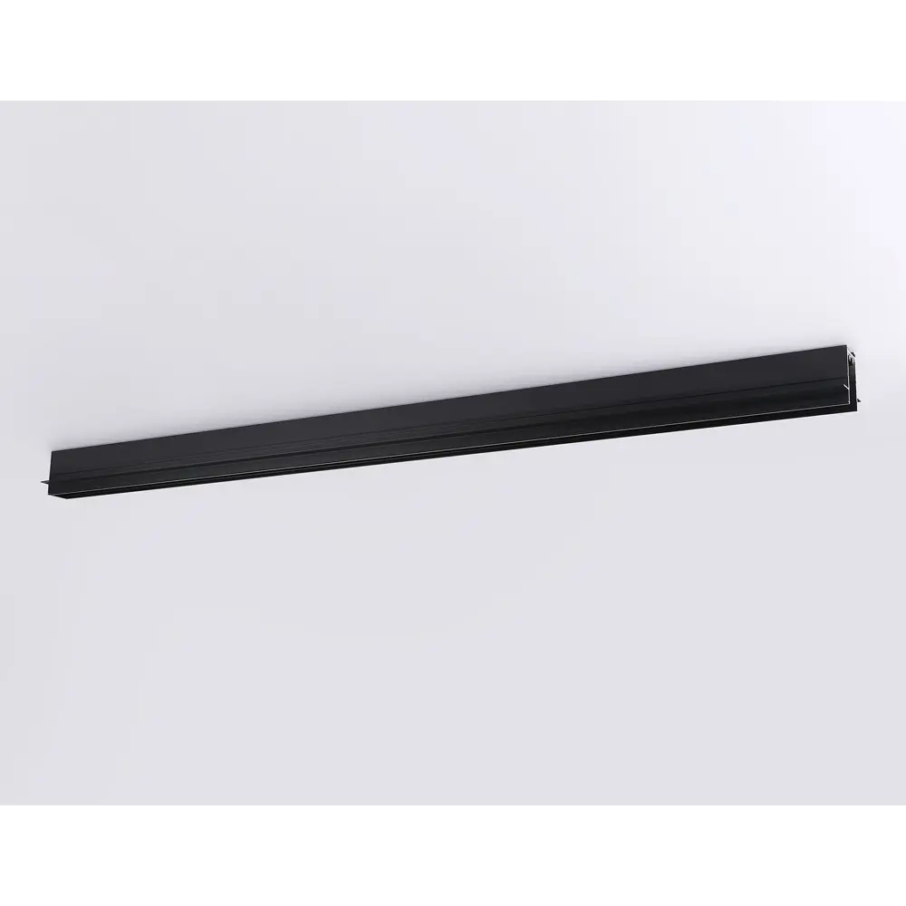 Фото 7 Трековый шинопровод встраиваемый однофазный Ambrella light Gl1010 200 см цвет черный