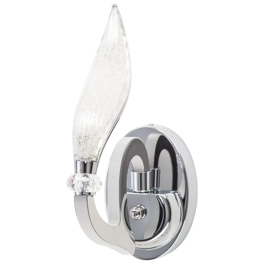 Фото 2 Бра светодиодный ELETTO Diva EL339W1 цвет серебряный Фото 2 Бра светодиодный ELETTO Diva EL339W1 цвет серебряный