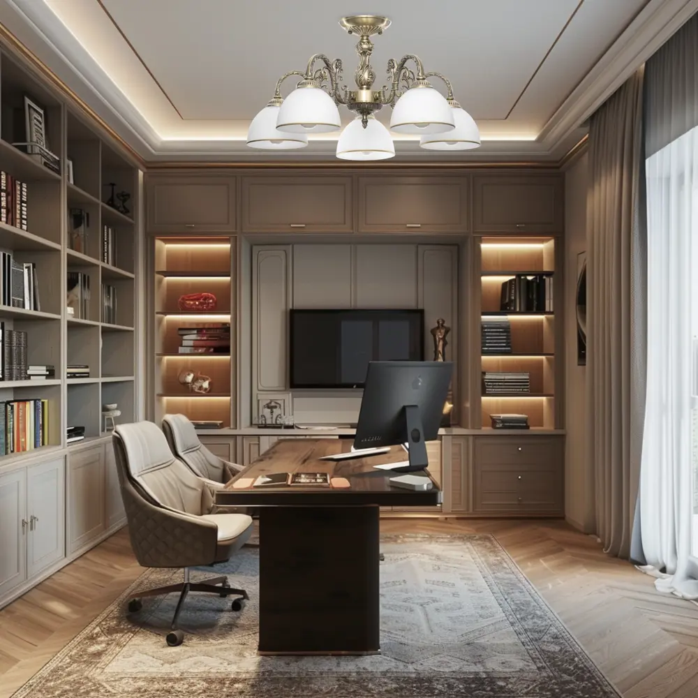 Фото 8 Люстра потолочная Inlux In40153 5 лампы 18 м² цвет бронза Фото 8 Люстра потолочная Inlux In40153 5 лампы 18 м² цвет бронза