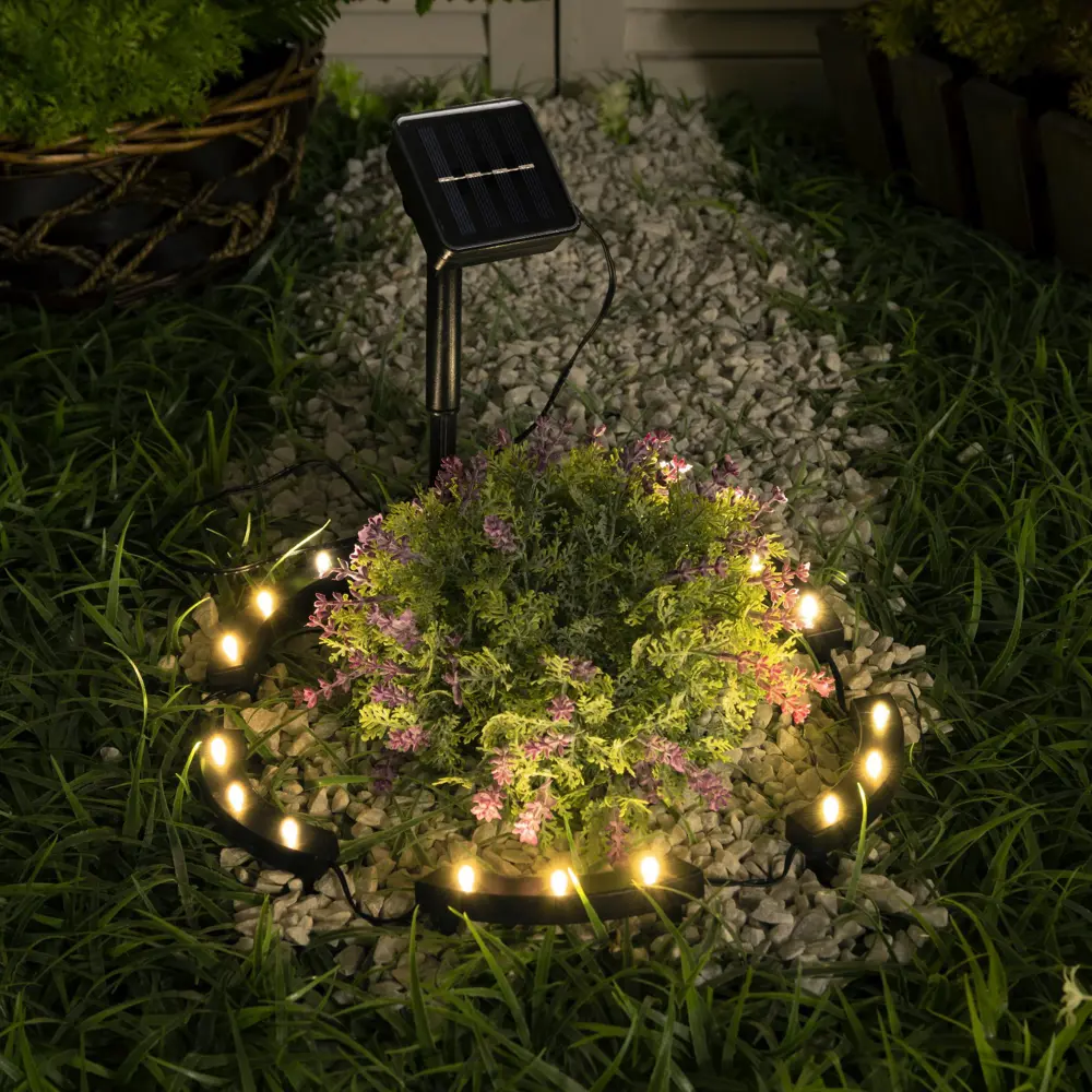 Фото 2 Светильник в грунт Luazon lighting 9146819 на солнечных батареях 10 см цвет разноцветный теплый белый (желтый) свет Фото 2 Светильник в грунт Luazon lighting 9146819 на солнечных батареях 10 см цвет разноцветный теплый белый (желтый) свет