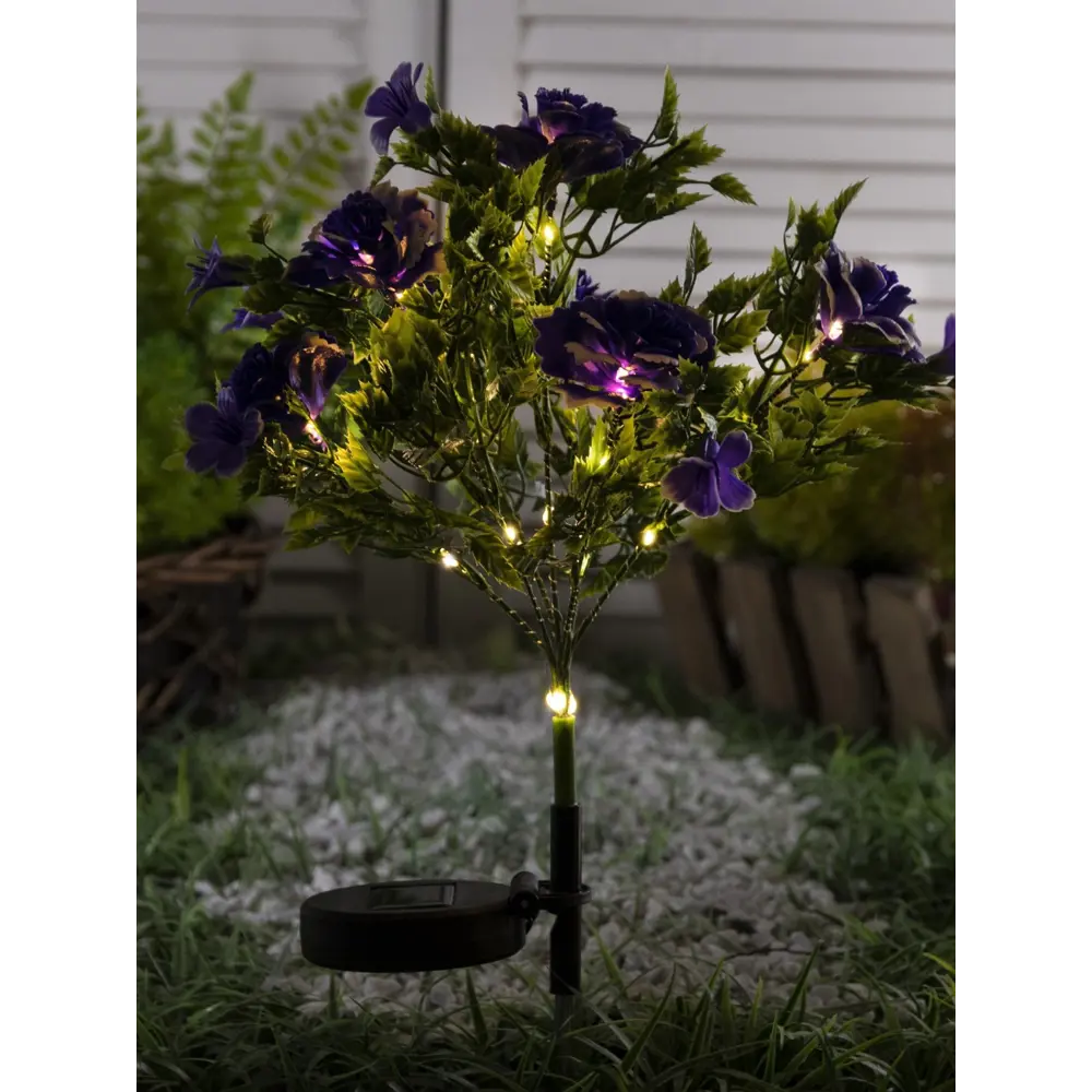 Фото 2 Светильник в грунт Luazon lighting 9253499 на солнечных батареях 80 см теплый белый (желтый) свет Фото 2 Светильник в грунт Luazon lighting 9253499 на солнечных батареях 80 см теплый белый (желтый) свет