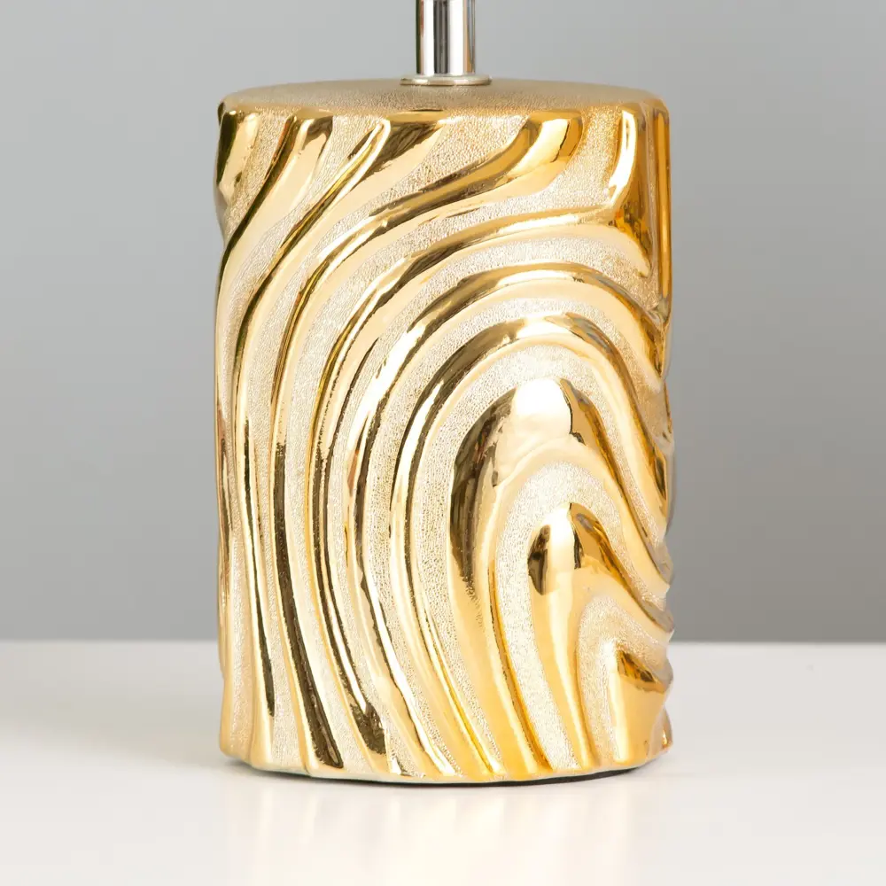 Фото 4 Настольная лампа Risalux 9947727 цвет жёлтый/золотой Фото 4 Настольная лампа Risalux 9947727 цвет жёлтый/золотой