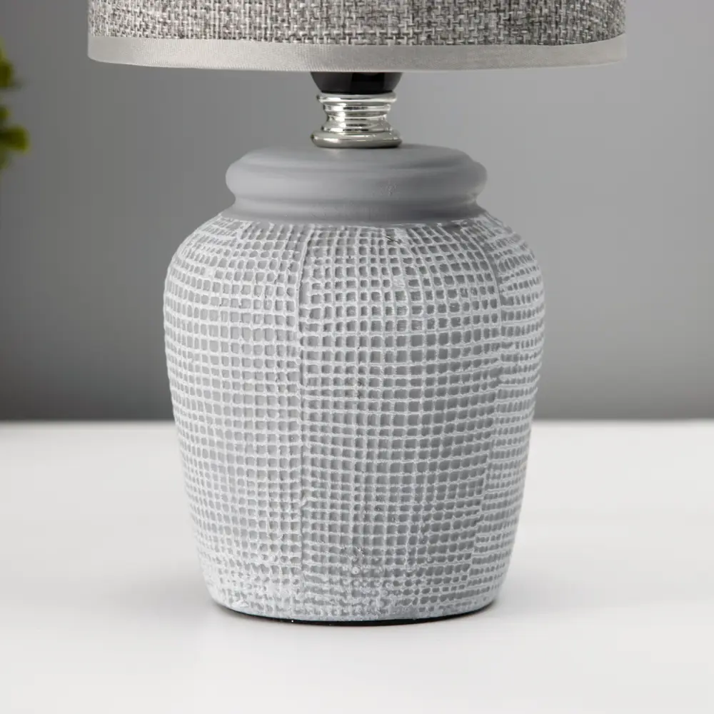 Фото 4 Настольная лампа Risalux 10392916 цвет серый/серебристый Фото 4 Настольная лампа Risalux 10392916 цвет серый/серебристый