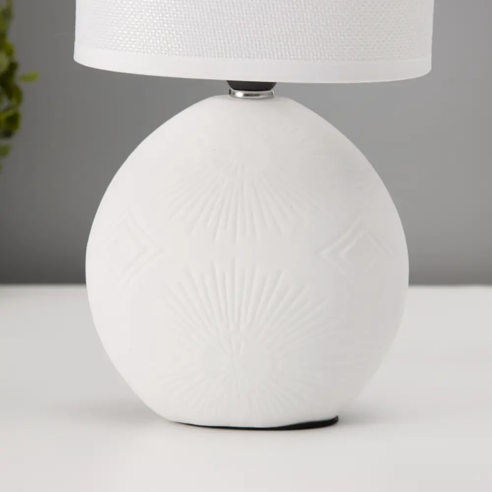 Фото 4 Настольная лампа Risalux 10392932 цвет белый