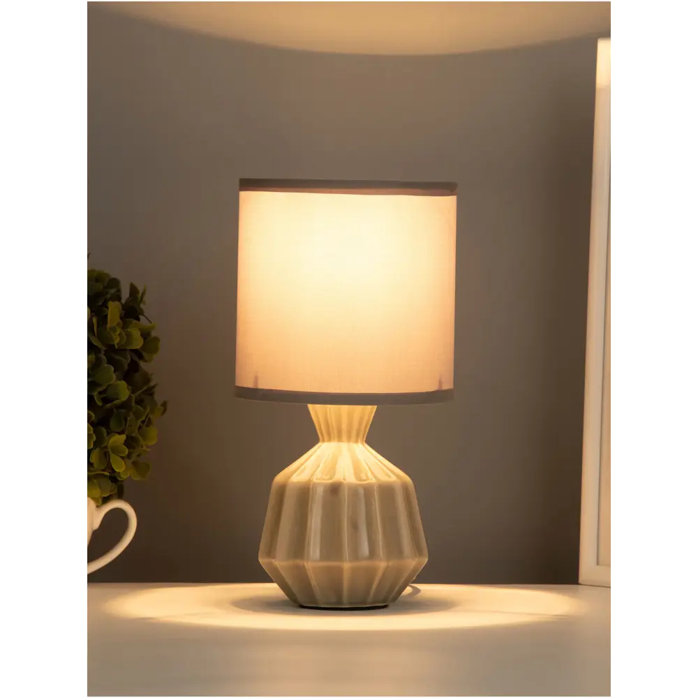 Фото 2 Настольная лампа Risalux 10767561 цвет серый/серебристый